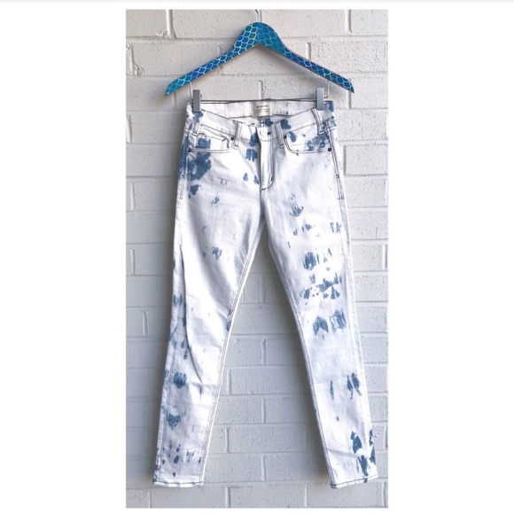 McGuire Denim Denim - McGuire Newton Tie Dye Bleach Skinny Jeans
